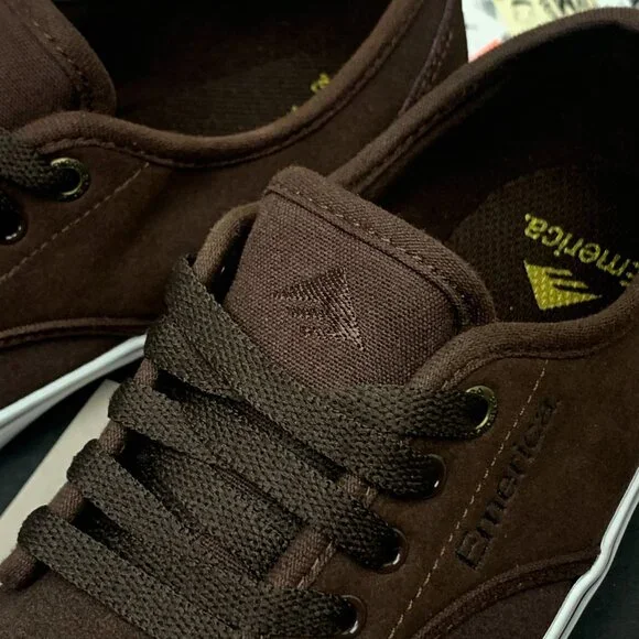 Emerica shoes Wino Chocolate New With Box - Picture 9 of 11